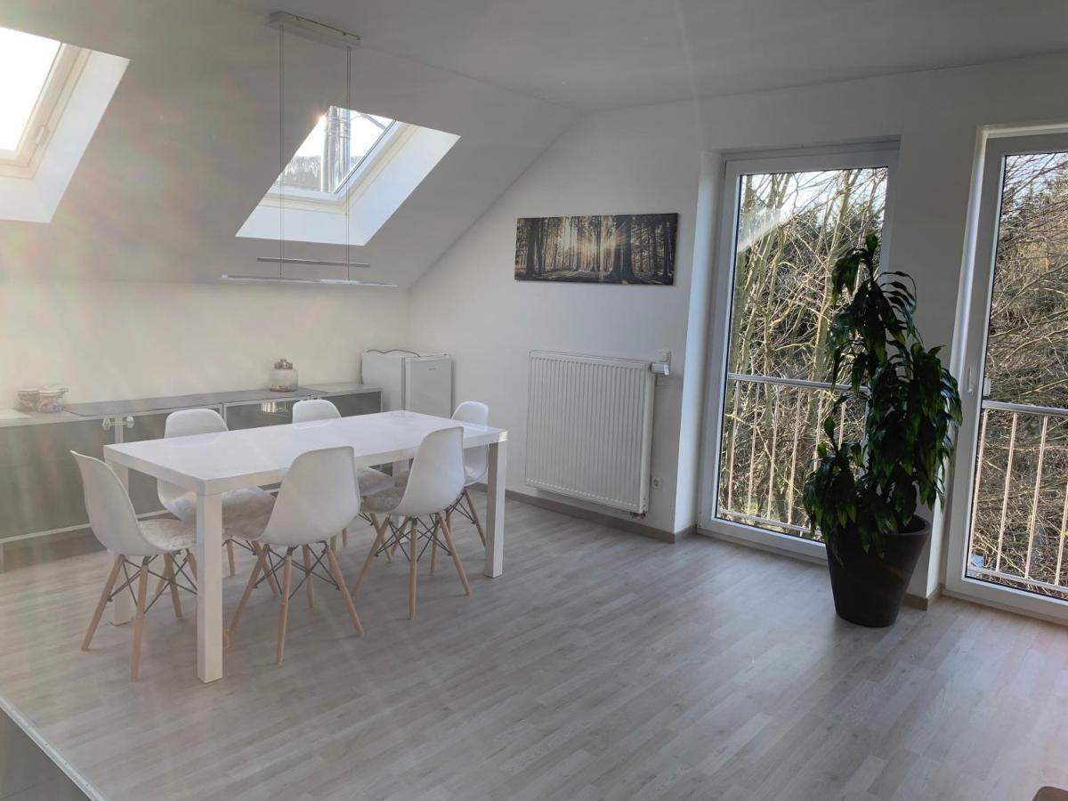 Haus Am Hang; Ferienwohnung Fernblick Штольберґ Екстер'єр фото