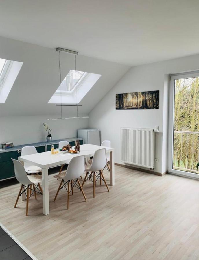 Haus Am Hang; Ferienwohnung Fernblick Штольберґ Екстер'єр фото